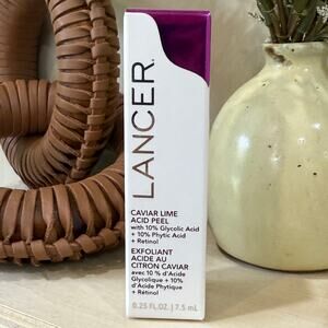 LANCER Caviar Lime Acid Peel with 10% Glycolic Acid + 10% Phytic Acid + Retinol